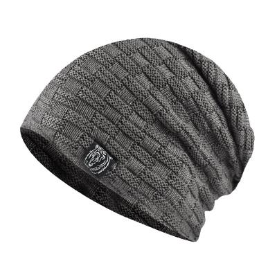 China COMMON Winter Knitted Wool Hat Thickened Material Chenille Gorras Knitted Hat Unisex for sale