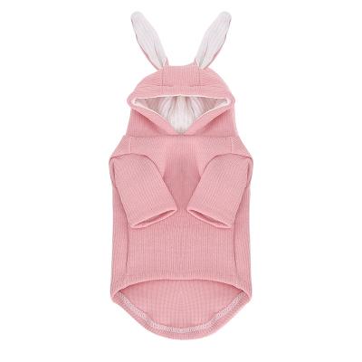 China Custom Made OEM LOGO Rabbit Clothes Pet Dog Clothes Dog Hoodie Pet Clothes Viable Factory for sale