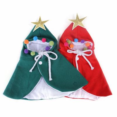 China Small Sustainable Soft Cute Adjustable Custom Christmas Pet Cat Coat Santa Clothes Dog Pet Clothes for sale