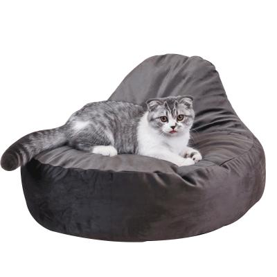 China Professional Travel Pets Supplies Washable Soft Dog Beds Plush Pet Beds Waterproof Pet Sofa for sale