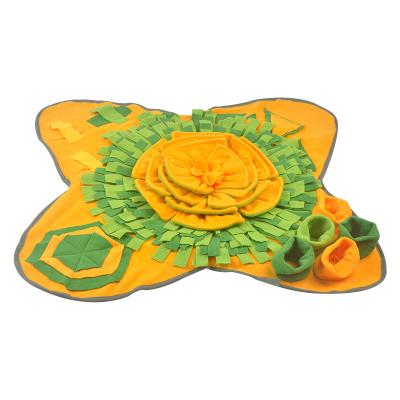 China Travel Luxury Durable Washable Blanket Pet Weework Dog Snuffle Mat Dog Snuffle Feeding Mat for sale