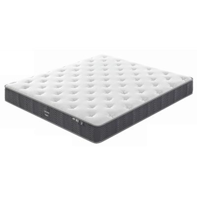 China Luxury Hypoallergenic Roll Up Black Rim 10 Layer 8 Inch King 5 Zone Pocket Spring Latex Foam Mattress In Box for sale