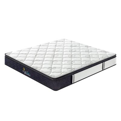 China 10 Inch Hypoallergenic Euro Hotel 9 Layers High Density Foam Bonnel Home Spring Soft King Mattress for sale