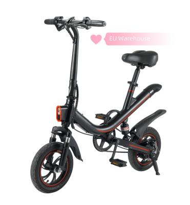 China Hot Sale 400w 14inch Aluminum Alloy Mini Electric Bike Folding Electric Bicycle e-Bike Electric Bike Cheap Eu Electric Warehouse Factory Wholesale for sale