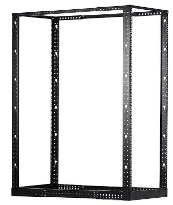 China Floor Standing Safewell 19 Inch SPCC 4 MAIL Open Frame Open Frame Server Rack Rack for sale