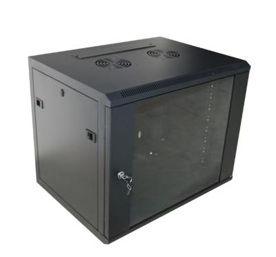 China SPCC Cold Rolled Steel: 1.5mm Safewell Wall Mount Network Rack Data Cabinet 4U 6U 9U 12U 15U for sale