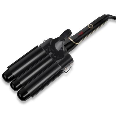 China Professional Marcel Curling Iron Professional Private Label 3 Barrel Marcel Curling Iron for sale