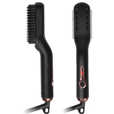 China 2020 Ionic New Hot Electric Beard Straightener Comb Brush for sale