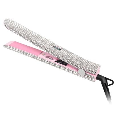 China Hot-selling Bling Custom Wholesale Rhinestone Digital Bling Flat Iron Custom Flat Iron for sale