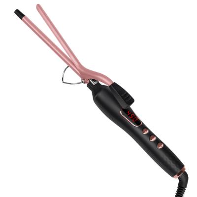 China Ultrathin Hair Curling Iron Roller 0.35inch Mini Curling Iron Professional Magic Electric Salon Hair Curlers LED Display Ultrathin for sale