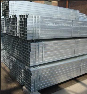 China Structure pipe 15x15 galvanized square tube Q235 galvanized carbon steel hollow erw pipes and tubes for sale