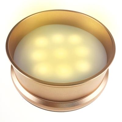 China High Quality Eco - Friendly Metal Bottle Coaster With Led Light Bottle Coaster for sale