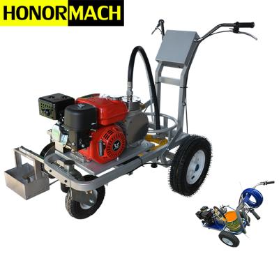 China Single Cylinders Road Marking Machine Road Marking Machine Cold Line Striper for sale