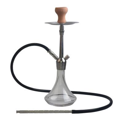 China Stainless Steel Classic Shape Hookah Set Accessories Smoking Hookah Vapor Hookah Shisha Set S-7019 for sale