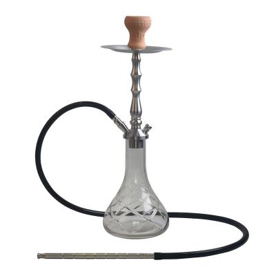 China Stainless Steel Shisha Vapor Shisha Body Stainless Steel Hookah Shisha Set S-7020 for sale