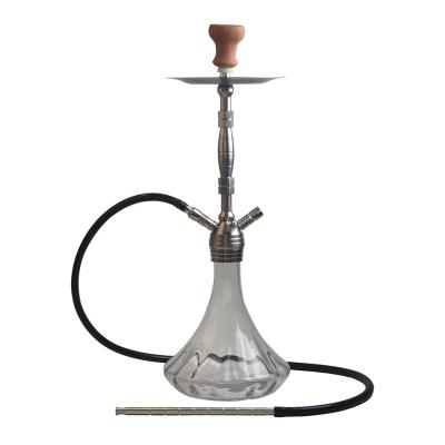 China Stainless Steel Gun Shape Stainless Steel Shisha Accessories Shisha Hookah Vapor Shisha Hookah Set S-7027 for sale