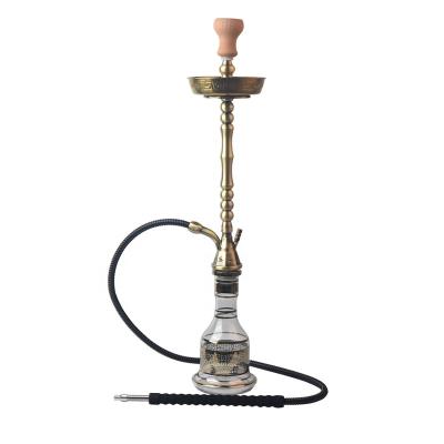 China Zinc Dubai Hookah Steam Egypt Shisha Set Accessories Body Gold Shisha Steam Hookah Set Z-9019 for sale