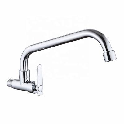 China Factory Wholesale Thermostatic Single Handle Nan'an Faucets 1/2 Inch Kitchen Sink Faucet Wall Mounted for sale