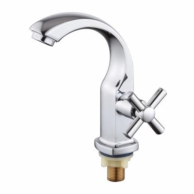 China grifo Cross Handle Bathroom Sink Basin Faucet China Faucets Thermostatic Basin Faucet Supplier for sale