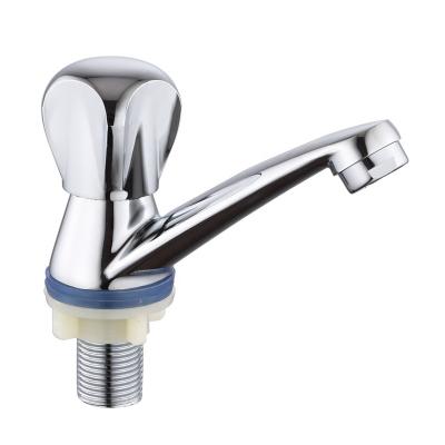 China Thermostatic Faucets Wholesale Factory Price ABS Wheel Handle Basin Faucet Zinc Alloy Cold Water Basin Sink Faucet for sale