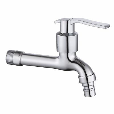 China Traditional Sanitary Ware Taps Zinc Alloy Quick Open Garden 1/2 Sink Water Faucet Hose Bib Quick Open Medium Long for sale