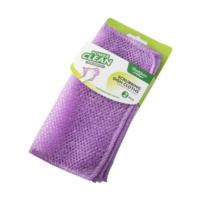 China Viable All Purposes Promotional Package House Cloth Microfiber Cloth Kitchen Cleaning Cloth for sale