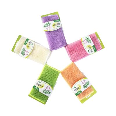 China Sustainable Cleaning Wipes Nylon And Microfiber Rags Dish Dish Cloth Mopping Rags Towel for sale