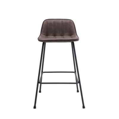 China Modern safety PU leather bar stool chair furniture for hotel restaurant bar home for sale