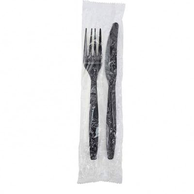 China Disposable High Quality Reusable Disposable Knife Fork Spoon Plastic Cutlery for sale