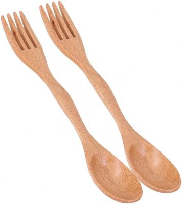 China Wholesale Disposable Disposable Spoon Fork Knife Biodegradable Eco-Friendly Wooden Cutlery Cutlery for sale