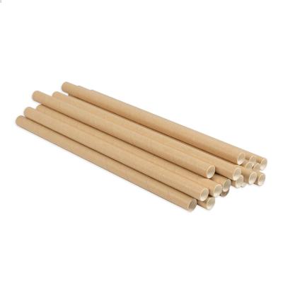 China Eco - Friendly Disposable Packaging Biodegradable Paper Straw Disposable Straws For Drink Cocktail Juice for sale