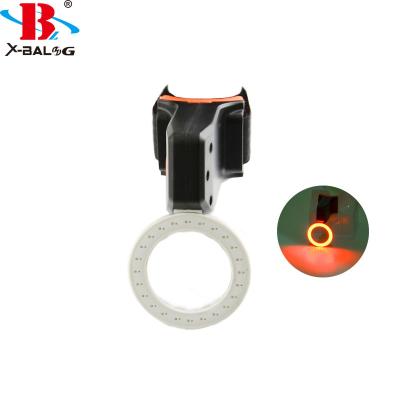 China 2018 New ABS Safety COB LED Plastic Bicycle Warning Plastic Bike Rear Tail Light for sale