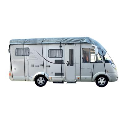 Chine UV Resistant Aluminum Porthole Car Covers Protective RV Awning Motorhome Caravan Covers Roofs And Roof Tarps à vendre