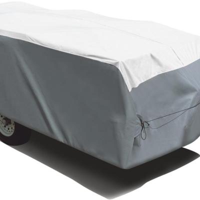 Chine Lightweight Water Resistant Classic A Travel Trailer Cover Ripstop And Water Repellent RV Cover à vendre