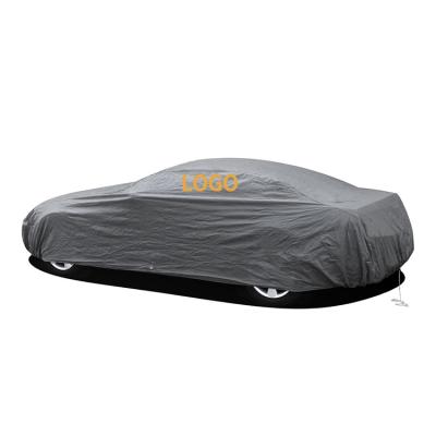 중국 Large UV Water Resistant Heat Reflective Seam Classic Roll Under Crease Universal Windshield Nonwoven Fabric Car Cover 판매용