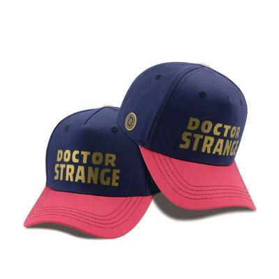 China JOINT Wholesale Fabric Structure Printed Logo 6 Panel Fashion Design Sports Baseball Cap Custom Hat for sale