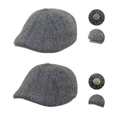 China Custom Character Wool Blend Platypus Ivy Cap Hats for sale