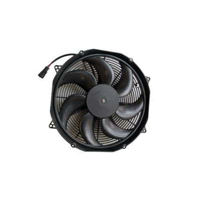 China 16inch Brush DC Condenser Fan Heatsink Fan Fan With Curved Blades Universal for sale