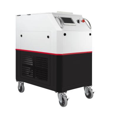 China Stainless Steel Metal Derusting Oxide Rust Removal Laser Gun Laser Cleaning Blasting Paint Coating Machine for sale