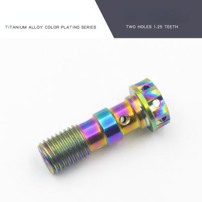 China Suitable for electric vehicle and motorcycle manufacturers supply alloy screws modified electric motorcycle alloy gauge piping screws for sale