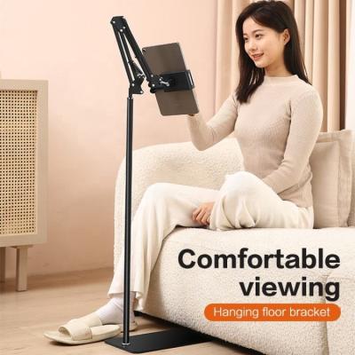 China Adjustable Adjustable Treadmill Bed 4.6-11 Inch Tablet Phone Holder Stable Base Flexible Gooseneck Tablet Floor Stand phone holder for sale