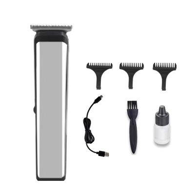 China Professional Men's Beard Trimming Hair Trimmer Cordless Rechargeable Electric 500mAh Hair Clipper for sale