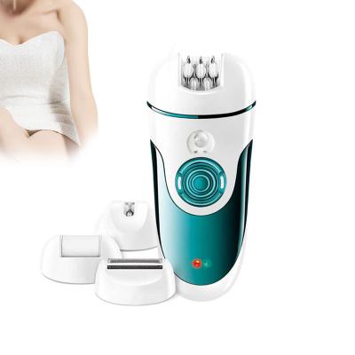 China Wholesale Outdoor Low Speed ​​Electric Bikini Epilator Lady Rechargeable Hair Removal Shaving Epilator for sale