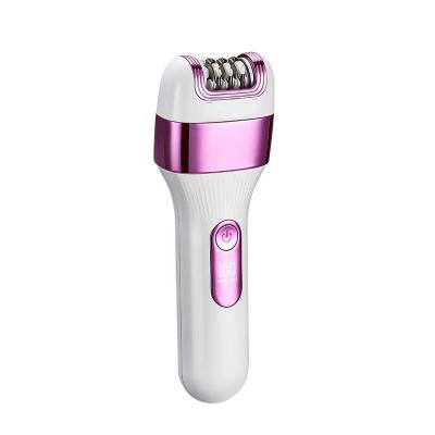 China Outdoor Multifunctional Profession Wet and Dry Body Shaving Electric Ladies Epilator with LED Display for sale