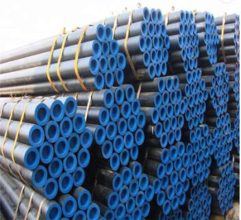 China Round Black 5.8m To 12m A53 Carbon Seamless Pipe for sale