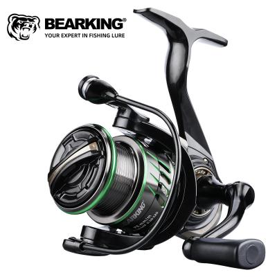 China LEFT HAND BEARKING GK SE1500 2500 6.4:1 6+1BB Fishing Reel Drag System 8kg Spin Wheel Fishing Reel Shallow Reel for sale