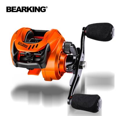 China LEFT HAND BEARKING CC200 Baitcasting 7KG Drag 6.5:1 High Speed ​​Fishing Reinforced Drag Carp Drag Reel Fishing for sale