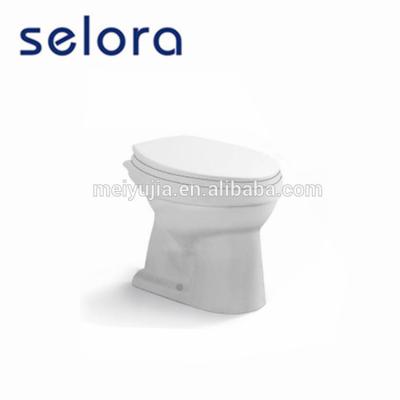 China Double-Flow Bathroom Floor Standing Without Water Tank Toilet Siphonic Ceramic Two-Piece Toilet Bowl for sale