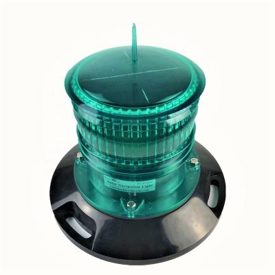 China Marks Doublewise 3NM Beacon Marker Lighting LED Solar Powered Marine Navigation Lantern For Harbor Channel for sale