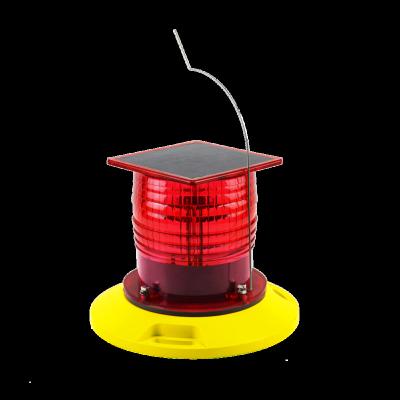 China L810 Obstruction Light Led Tower Chimney Building Aircraft Obstruction Light Aviation Solar Warning Device for sale